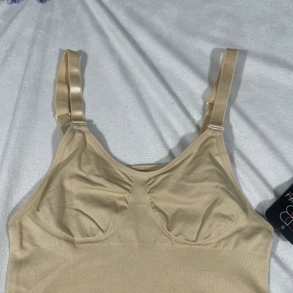 NWT Body‎ Beautiful [ S/M ] Shape Thong Bodysuit with Adjustable Straps - Picture 3 of 12